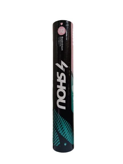 Sportivo - Shou Shuttlecock Badminton 3in1 Kok Bulutangkis - Pink (Speed 76)
